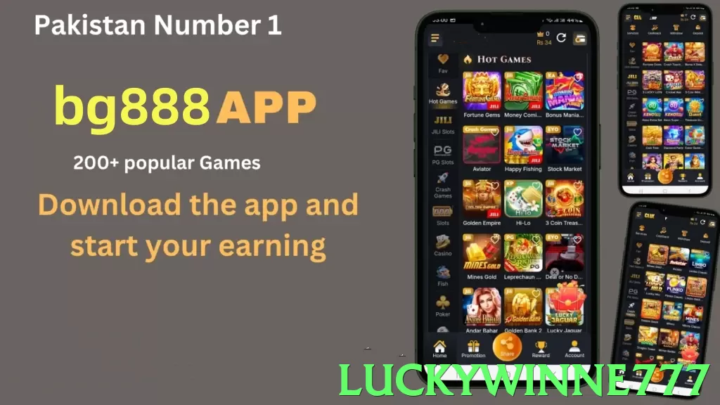 luckywinne777 game app for Pakistan players - 3